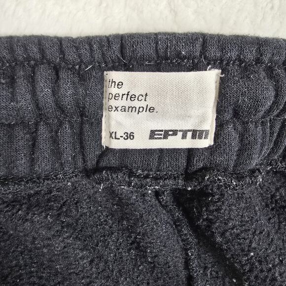 EPTM Paisley Embroidered Black Sweatpants Men's Size XL 36 Streetwear - Picture 4 of 14